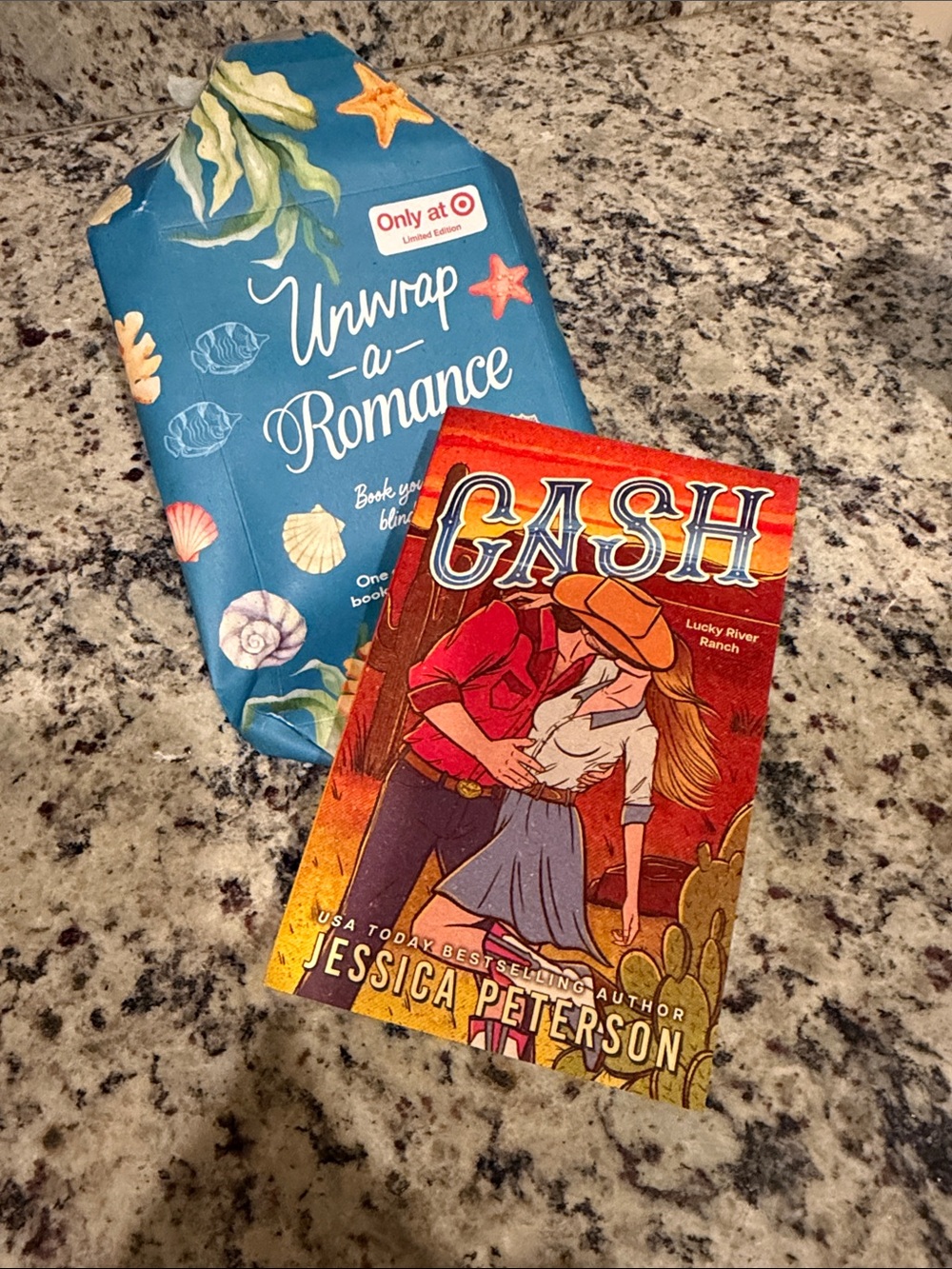 "Cash" Paperback Romance Novel - Red & Blue Cover